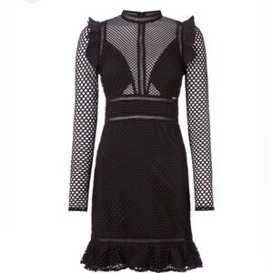 Sexy little black dress.